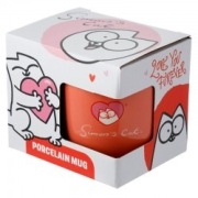 Kubek walentynka Kot Simona