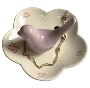 Podstawka ceramiczna na biżuterie ozdobna podstawka