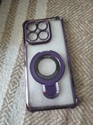 Etui MagSafe do Xiaomi 15T | Fioletowe | Ring Podpórka | NOWE