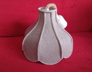 Lampa wisząca 1xE27 abażur z płótna śr.37cm  RETRO 