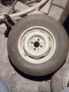 Opona z felga duży fiat 