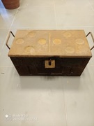 Skrzynka metalowa wojskowa skrzynia na narzędzia na amunicję 