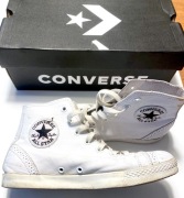 CONVERSE All Stars biała skóra 39