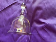 Kryształowy dzwonek piękny i w Super stanie i że