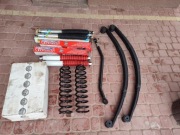 Lift zawieszenia 3" Jeep Cherokee XJ amortyzatory sprężyny resory kpl 
