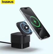 Baseus magnetyczna ładowarka szybkie ładowanie z wysuwanym kablem 