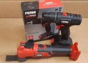 Wkrętarka Ferm 20v i Narzędzie wielofunkcyjne Ferm20v
