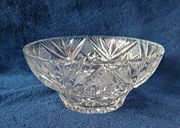 Kryształowa misa z PRL 