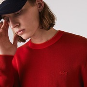 LACOSTE Classic Fit Sweater 100% bawełna organiczna sweter męski M