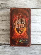 Oryginalne karty Tarota Maroon Tarot Oracle Runy Unikat!