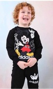 dres czarny adidas dla chłopca 