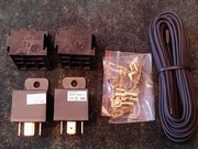 Przekażniki 12V gniazda piny czujnik temperatury komplet