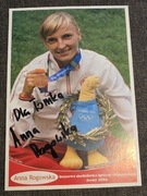 ANNA ROGOWSKA - ORYGINALNY AUTOGRAF! HIT!