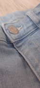 Jeansy jasno niebieskie rurki H&M rozm.134