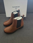 Nowe  z metką botki kozaki pavement  Christina  39 wełna skórzane skóra