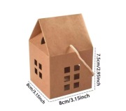 Nowe kartoniki prezentowane lub na cukierki 7,5 x 8 cm - 48 sztuk