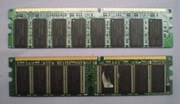 Pamięć RAM 512 MB 2 szt. Kingston i GoodRam