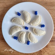 Szydełko pierogi kuchnia dla dzieci Montessori 