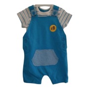 74 GEORGE Komplet body plus ogrodniczki 