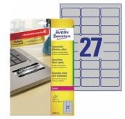ETYKIETY ZNAMIONOWE AVERY 63,5x29,6mm L6011