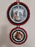 Zawieszka handmade na boże narodzenie. 