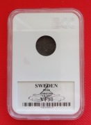 Szwecja, Riga, Christiana, Szeląg 1647r. Grading VF30 !!!