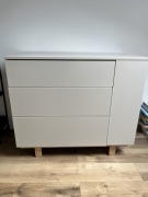 Wood Luck Komoda z regałem Basic Kaszmir