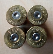 ŁUSKI S&B 357 MAGNUM - cena za 4 sztuki 