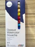 Zestaw Gwaszy Daler Rowney Simply 12x12 ml