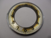 TARCZA Z RAMKĄ DO STAREGO ZEGARA KOMINKOWEGO CZYSZCZENIE