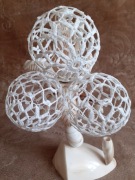 BOMBKI SZYDEŁKOWE RĘCZNIE ROBIONE 3 szt (18) 