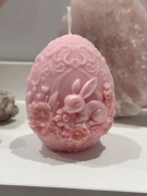 Świeca sojowa jajko jajo naturalna zapachowa piękna prezent święta