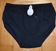 Bawełniane majtki wysoki stan koronka (7)-38/42