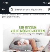 Poduszka ciążowa z podwójnym klinem podparciem pleców bioder