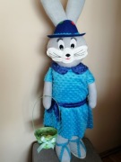 Zająć wielkanocny duży. Ozdoby wielkanocne. Dekoracje świąteczne. 