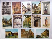 39 pocztówek z Krakowa, widokówki Kraków i Wawel