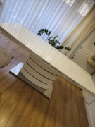 Stół do jadalni, salonu duży rozkładany biały