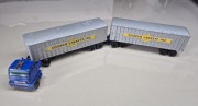 Matchbox Major Pack - HENDRICKSON TRACTOR + INTERSTATE DOUBLE - FREIGHTER