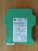 Separator dwukanałowy 0/4..20mA na 0/4..20mA