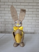 Zając wielkanocny ozdoba wielkanocna hand made święta