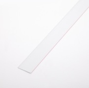 PROWADNICA PŁASKA DO ROLET BIAŁA PCV 30 mm DŁ. 144 CM