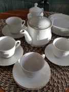 Komplet porcelana Ćmielów kawa herbata