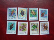 Wietnam 1982 MNH Mi. 1204/11 Fauna Owady Pluskwy