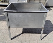 BASEN GASTRO 1 KOMOROWY - GŁĘBOKI 40H - 85/65/80 CM - M.1571.N