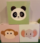 Drewniane pudełka do przechowywania 