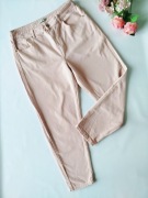 Jasno różowe jeansowe spodnie damskie Denim Co rozmiar 44 XXL 