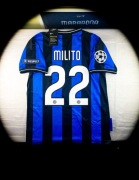 (S) D. MILITO 22 INTER 2010/2011 FINAŁ LIGA MISTRZÓW Jersey Nowa Koszulka