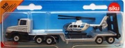 SIKU 1610 CIEŻARÓWKA Z HELIKOPTEREM POLICYJNYM