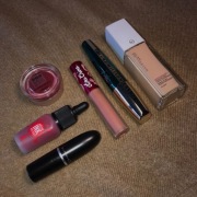 Zestaw kosmetyków używanych - MAC, Lime Crime