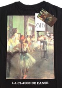 Zara koszulka Edgar Degas The Ballet Class Klasa baletowa